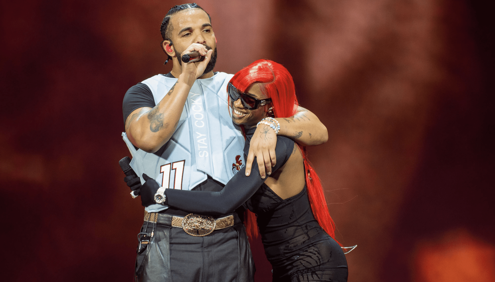 Drake and Sexyy Red Kick Off Morning at ‘Wealth and Hellness’ Retreat Wireless festival DJ Zack Bia BenDaDonn, retired NFL quarterback Johnny Manziel